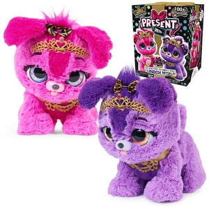 Present Pets - Peluche Sorpresa Interactivo, Regalo Para Mascotas, Princesa