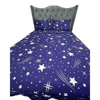 Teng Fei - Juego De Sabanas De Género 2 Plazas Estrella