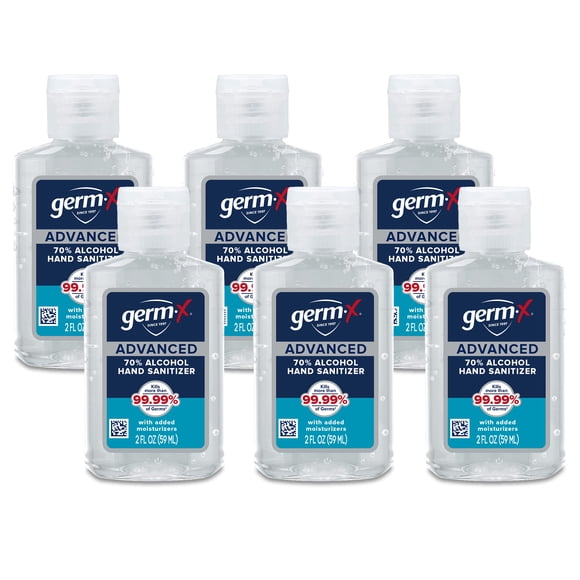 Desinfectante de manos Germ-X Advanced 60 ml (paquete de 6)