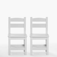 Form Design - Pack Kids 2 Sillas Olivia Blanco