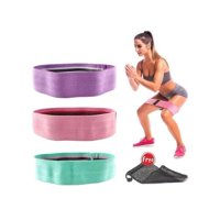 Genérico - Pack 3 De Banda Elastica De Resistencia Gluteo Y Muslos 76*8Cm