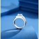 thumbnail image 5 of Anillos de Compromiso de Moissanita de 3 Uds para Hombre Corte Redondo Plata de Ley Anillo de Aniversario Promesa Color D VVS1 Anillos de Moissanita Anillos de Diamante con Certificado, 5 of 8