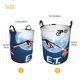thumbnail image 5 of E.T.: El Extraterrestre Cesta de lavandería de gran capacidad redonda con asa, bolsa para ropa sucia plegable, almacenamiento para dormitorio, baño y lavadero 44x35 cm, 5 of 6