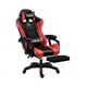 thumbnail image 1 of Silla Gamer Led Rgb Parlante Bluetooth Repoza Pies Control Rojo, 1 of 3
