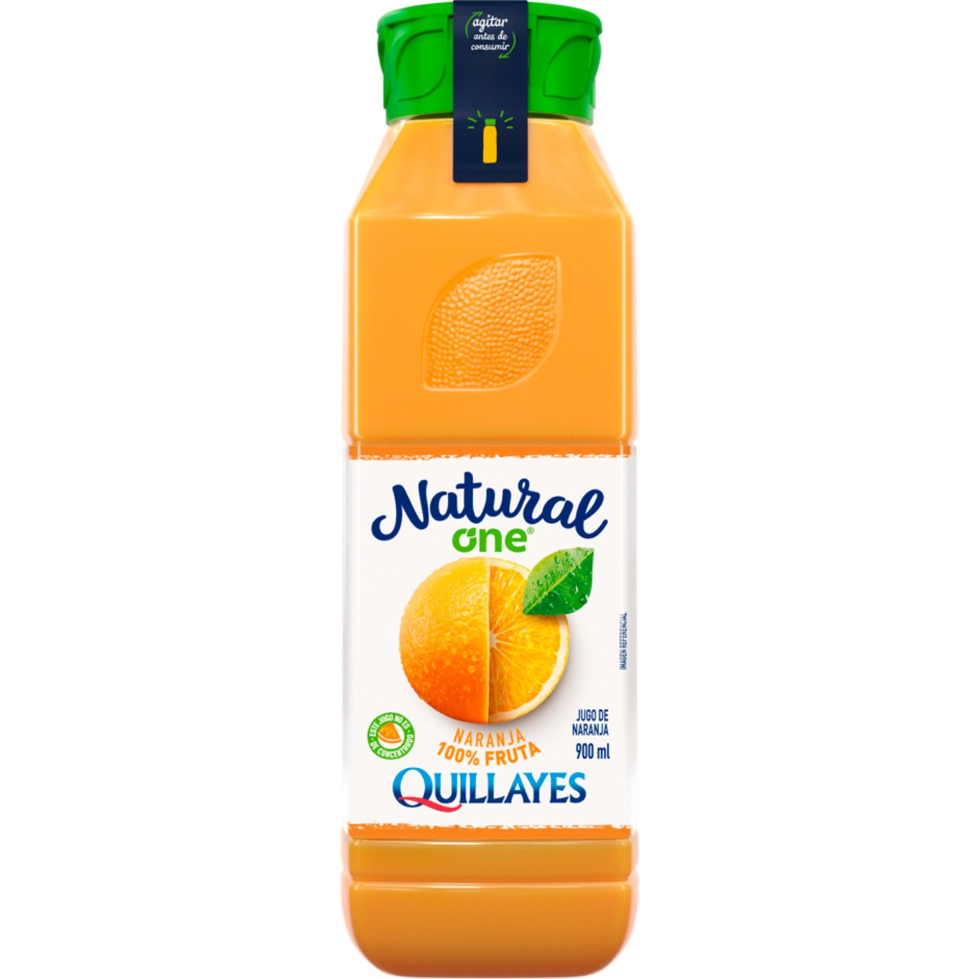 Jugo Naranja Natural One 900 ml Quillayes