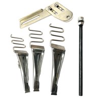 Bothyi - 1 Uds. Carpeta De Fijación De Cinta Para Máquina De Coser De Múltiples Agujas En La Chaqueta 22,2 Mm