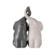 thumbnail image 1 of Figuras De Cerámica De Elefante Gris Y Blanco, Arte De Pie, Artesanía, Decoración Del Hogar S, 1 of 3