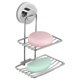 thumbnail image 4 of Soporte Para Jabón En Barra Con Ventosa, Estante Para Almacenamiento De Plato De Jabón Con Drenaje Automático, A Prueba De óxido, 4 of 5