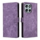 thumbnail image 1 of Funda Billetera para Motorola Moto G66J 5G con Soporte - Cartera de Cuero con Ranuras Morado, 1 of 5