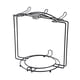thumbnail image 4 of Soporte Para Tazas De 6 Tazas Para Barra Casera De Acero Hecho Fácilmente Para Tazas Y Platos, 4 of 5