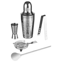 Secret De Gourmet - Set Coctelería 5 Piezas Acero Inox