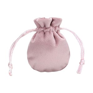 Bothyi - Bolsa De Terciopelo Con Cordón Para Regalo, Anillos, Joyas, Rosa Claro, 6,5 X 8,5 Cm