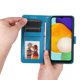 thumbnail image 5 of Funda tipo cartera FOXDOCK para Samsung Galaxy A13 5G , diseño girasol en relieve, cuero PU, cierre magnético, soporte y tarjetero, 5 of 5