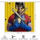 thumbnail image 2 of Juego de Cortina de Ducha y Alfombras Desmarcar Pacificador 4 Piezas, 2 of 6