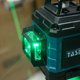 thumbnail image 4 of Nivel Láser Profesional 16 Líneas 4D Verde Trípode Maleta, 4 of 7