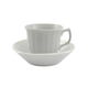 thumbnail image 1 of Juego de Loza 12 Piezas Tazas Con Platillo 70ML Bb-5073-1 Cerámica Blanco, 1 of 3