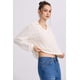 thumbnail image 2 of Polerón Mujer Cuello Camisero Crudo, 2 of 4