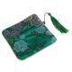 thumbnail image 2 of Guzheng Cinta de u?as Bolsa de almacenamiento Seda Brocado Joyería Bolsa Bolsa Monedero Verde, 2 of 5
