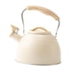 thumbnail image 5 of Tetera de Acero Inoxidable con Diseño Resistente Capacidad de 3L Silbato Audible y Mango Ergonómico Adecuada para Camping Senderismo Pesca Viajes y Beige, 5 of 5