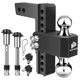 thumbnail image 1 of Enganche de Remolque Ajustable METOWARE con Caída de 20 cm y Capacidad de 6,350 kg, 1 of 8