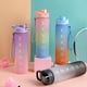 thumbnail image 4 of Botella de agua deportiva, botella de agua Tritan sin BPA, botella de agua deportiva a prueba de fugas de 1 litro, botella de agua suave al tacto, adecuada para deportes, fitness, al aire libre,, 4 of 5