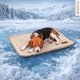 thumbnail image 2 of Alfombra Refrescante para Perros Pelsbarn Ice Silk 48x64 cm Beige, 2 of 9