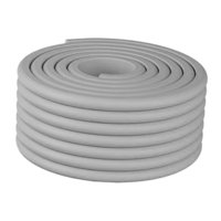 Magideal - Cinta De Rohrisolier, Correa De Envoltura Para Tuberías Frías De Agua Caliente, Banda Aislante De Insonorización, Banda De Esponja Para El Área Al Air Gris