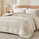 thumbnail image 1 of Acolchado BEDELITE Queen Beige Tufted Boho 3 piezas, 1 of 3