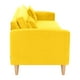 thumbnail image 5 of Sofa New Retro 3CG Felpa 05 Amarillo, 5 of 6
