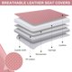 thumbnail image 4 of Fundas de Asiento para Coche TINRAIYANG Rosa, Par Delantero, Transpirables, 4 of 7