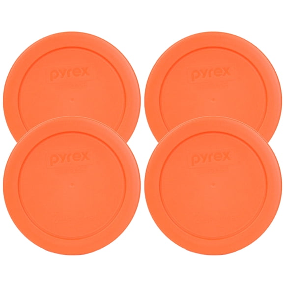 Tapa de almacenamiento Pyrex 7200 piezas redonda de 500 ml para cuencos de vidrio, paquete de 4