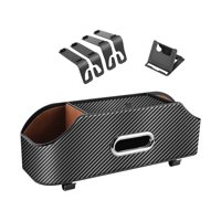 Magideal - Caja De Almacenamiento Del Respaldo Del Asiento Del Automóvil Botellas De Almacenamiento Portavasos Organizador Del Respaldo Del Asiento Del Automóvil