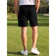 thumbnail image 3 of INSPIRE CHIC Pantalones Cortos de Trabajo Ligeros con Múltiples Bolsillos para Hombre, S Negro, 3 of 5