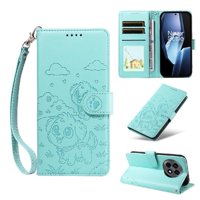 Funda Billetera Foxdock Compatible Con Oneplus 13R 5G, Diseño Perrito Tierno, Ranuras Para Tarjetas Y Soporte Plegable