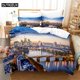 thumbnail image 1 of City Night Scene Bedding Set Duvet Cover Set Bedding Digital Printing Bed Linen Bedding Set Fashion Design, 1 of 5