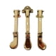 thumbnail image 5 of Pedales De Piano Verticales De 3 Piezas, Dorados, Para Accesorios De Instrumentos Musicales, Ejercicio, 2 Agujeros, 5 of 5