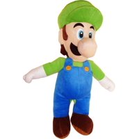 Mochila De Peluche De Nintendo Luigi 43 Cm Con Cierre De Cremallera