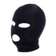 thumbnail image 1 of 1pc Sm Adult Erotic Supplies - BDSM Black Elastic Cloth Head Cover with Eye Mask for Couple Flirting and Bondage - Full-Inclusive Head Cover for Ultimate Sensual Experience, 1 of 3