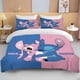 thumbnail image 1 of Stitch Cartoon Anime Duvet Cover Printed Duvet Cover 100% polyester bedding Twin size Children's gifts Various sizes Gifts for Bed Sheets, 1 of 5