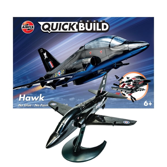 Kit de maquetas de avión Airfix Quickbuild Bae Hawk