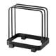 thumbnail image 1 of Soporte Para Tabla De Cortar, Soporte Para Utensilios De Cocina Con 2 Ranuras, Para Platos De Gabinete, Utensilios Para Hornear, Color Negro, 1 of 3