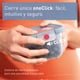 thumbnail image 2 of Contenedor hermetico de alimentos ONECLICK SET Azul 3 Piezas 0.5L Tefal, 2 of 5