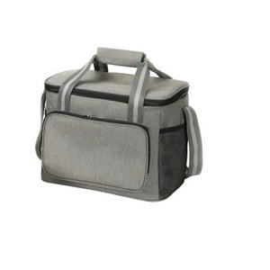 Genérico - Lonchera Bolsa Térmica De Almuerzo Portátil Gran Capacidad Gris