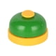 thumbnail image 2 of Campana De Llamada De Juego, Campana De Aula, Campanas De Mano Multifunción Para Escritorio, Escuela, Hotel, Verde, Amarillo, 2 of 5