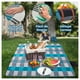 thumbnail image 2 of Manta Picnic de cuadros Multicolor, 2 of 3