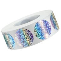 Magideal - Pegatinas Redondas Para Rascar, Suministros Adhesivos Para Fiestas, Pegatinas De Decoración Diy, Calcomanías Hechas A Mano, Pegatinas Para Rascar Para