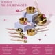 thumbnail image 3 of Set Medidores Paris Hilton Acero Inoxidable 8 Piezas Dorado, 3 of 3