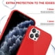 thumbnail image 3 of Funda para iPhone 11 Pro Svanove Roja Slim Antigolpes TPU, 3 of 7