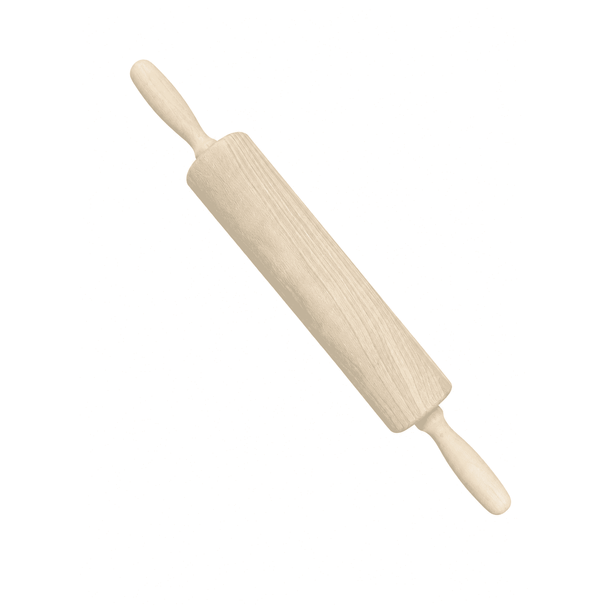 Genérico - Uslero Rodillo De Madera 43cm Para Masas Pizza Pastelería Cocina