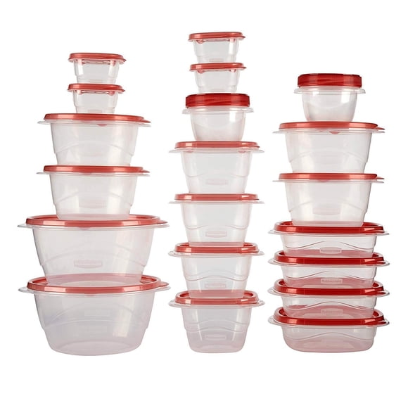 Recipientes Rubbermaid TakeAlongs para almacenar alimentos, juego de 40 piezas